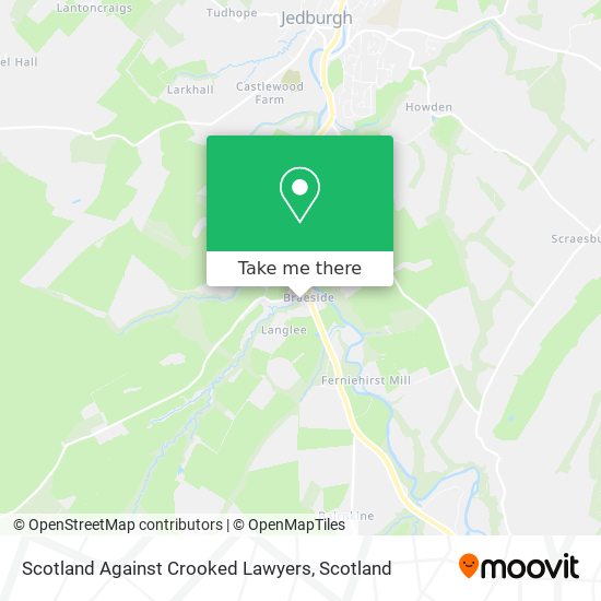 Scotland Against Crooked Lawyers map