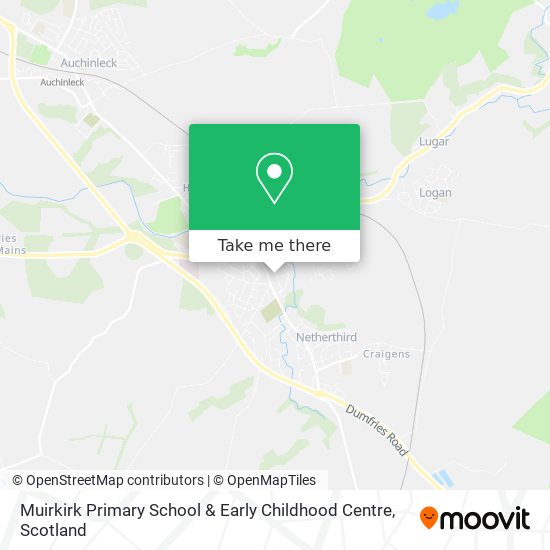 Muirkirk Primary School & Early Childhood Centre map