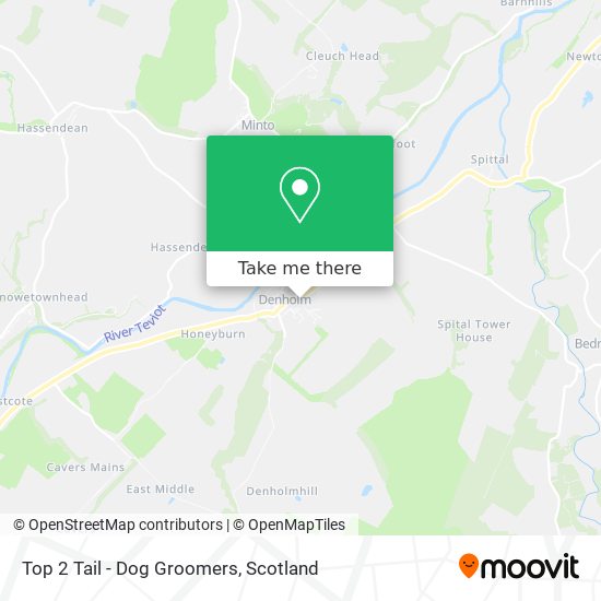 Top 2 Tail - Dog Groomers map