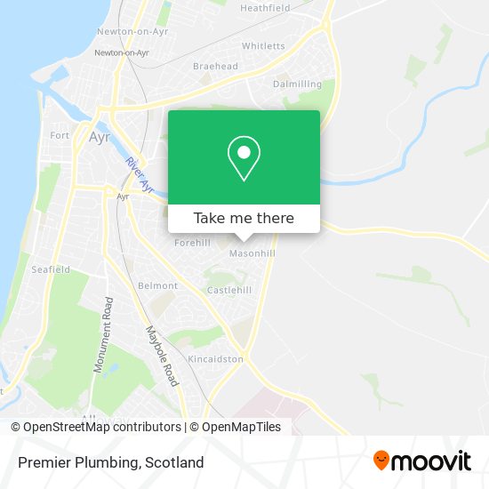 Premier Plumbing map