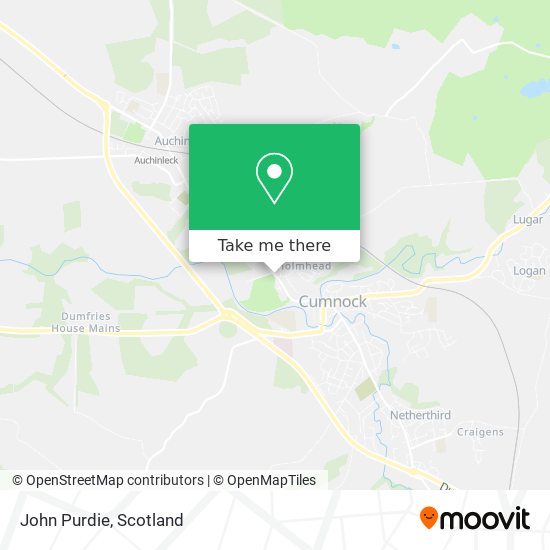 John Purdie map