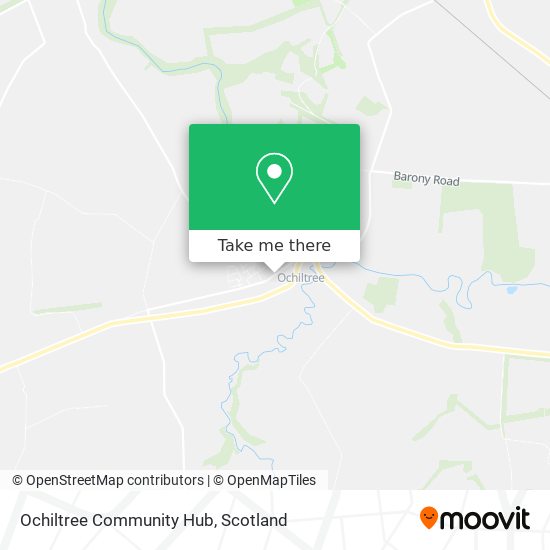 Ochiltree Community Hub map