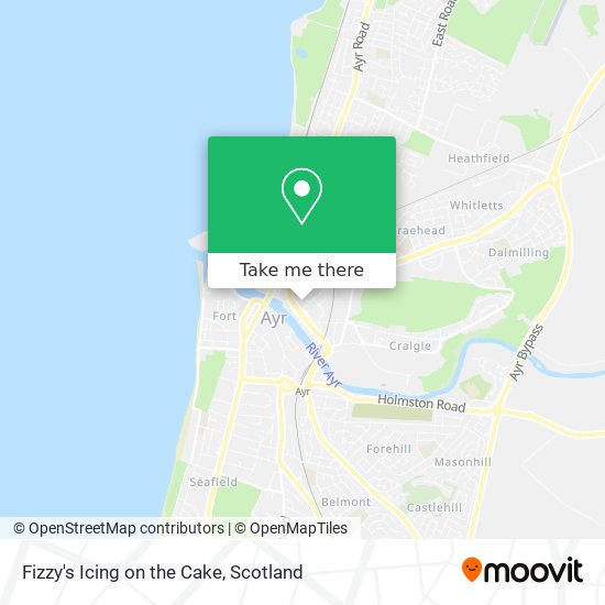 Fizzy's Icing on the Cake map