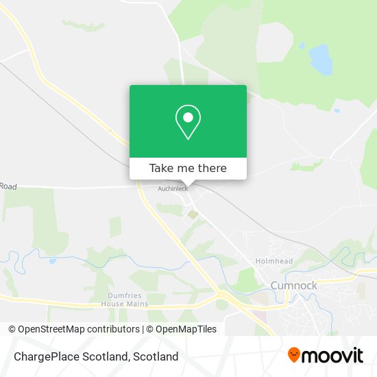 ChargePlace Scotland map