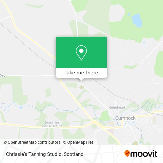 Chrissie's Tanning Studio map