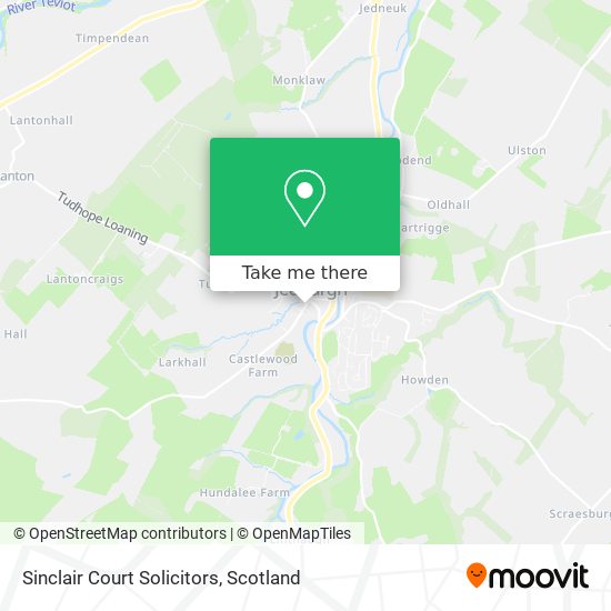 Sinclair Court Solicitors map