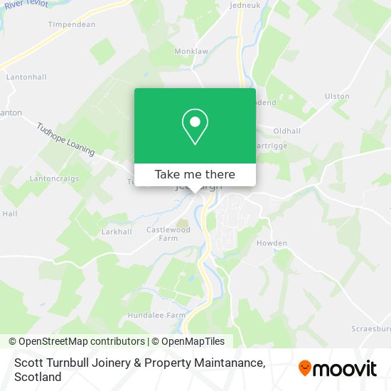 Scott Turnbull Joinery & Property Maintanance map