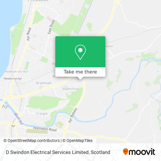 D Swindon Electrical Services Limited map