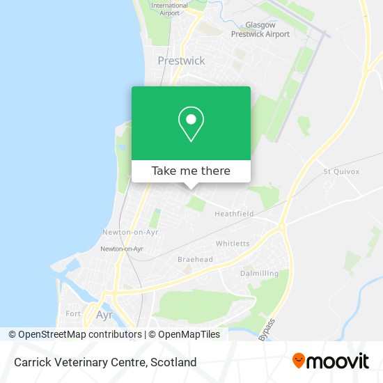 Carrick Veterinary Centre map