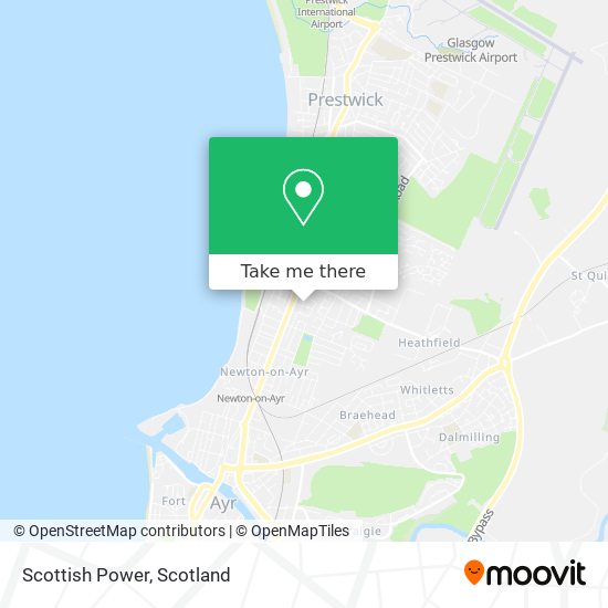 Scottish Power map