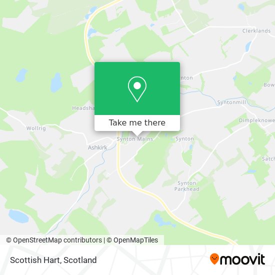 Scottish Hart map