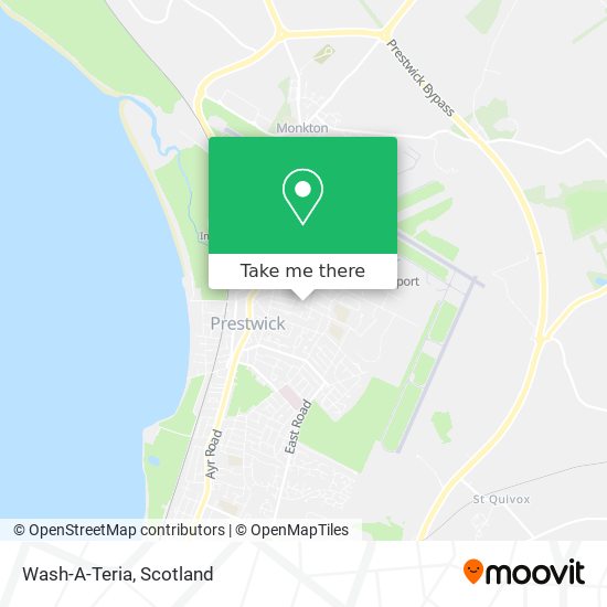 Wash-A-Teria map