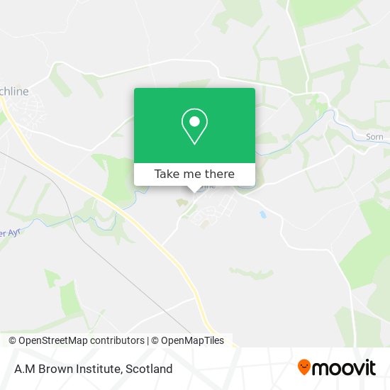 A.M Brown Institute map