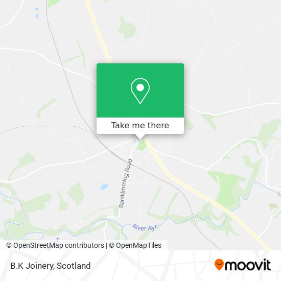 B.K Joinery map