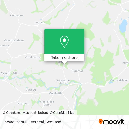 Swadlincote Electrical map