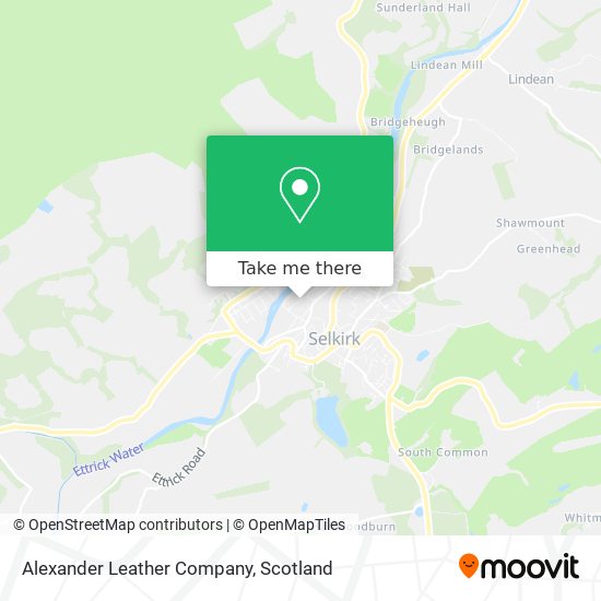 Alexander Leather Company map