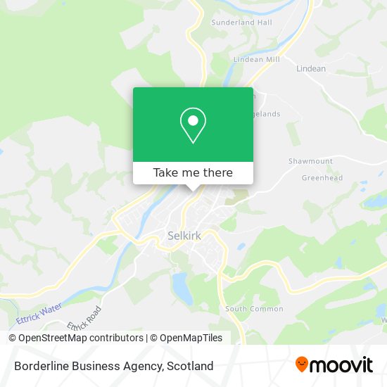 Borderline Business Agency map