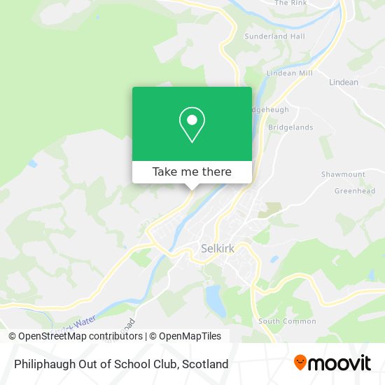 Philiphaugh Out of School Club map