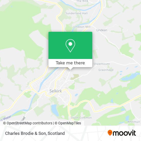 Charles Brodie & Son map