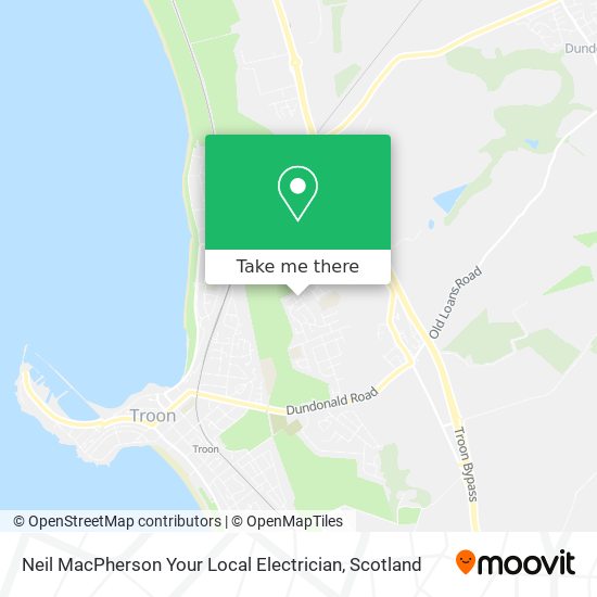 Neil MacPherson Your Local Electrician map