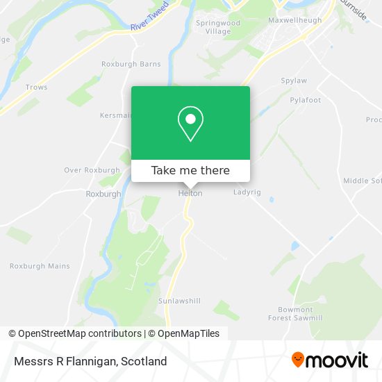 Messrs R Flannigan map