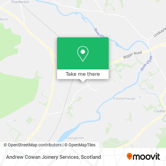 Andrew Cowan Joinery Services map