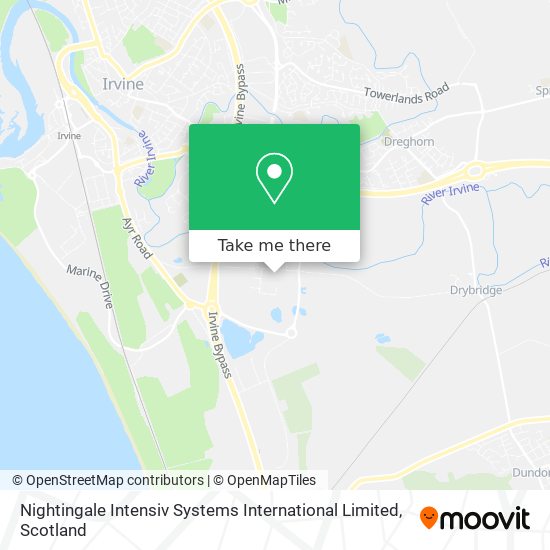 Nightingale Intensiv Systems International Limited map