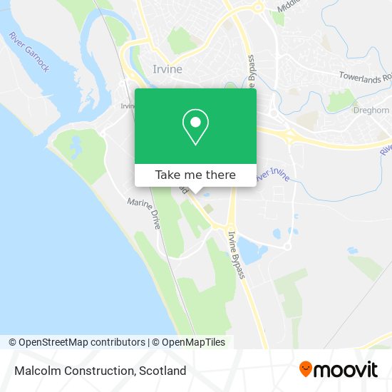 Malcolm Construction map