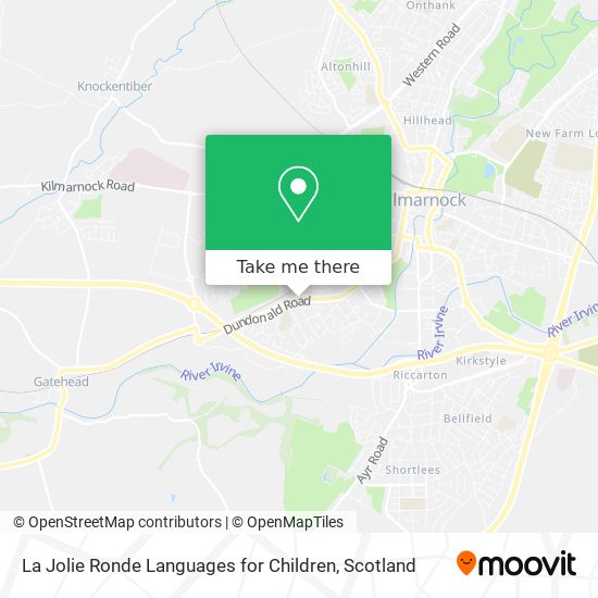 La Jolie Ronde Languages for Children map