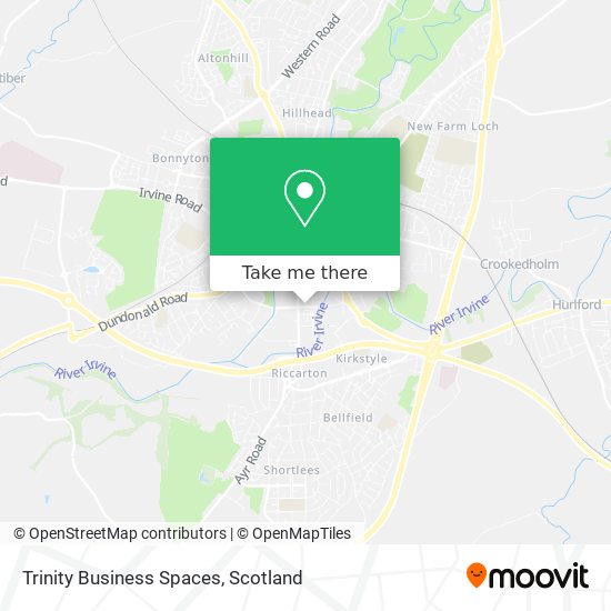 Trinity Business Spaces map