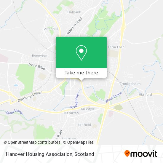 Hanover Housing Association map