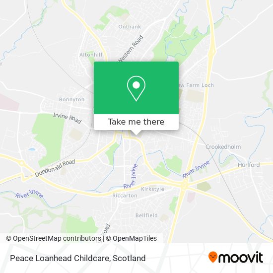 Peace Loanhead Childcare map