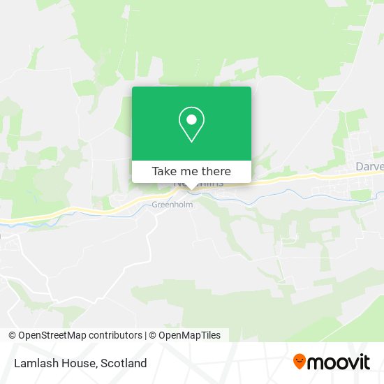 Lamlash House map