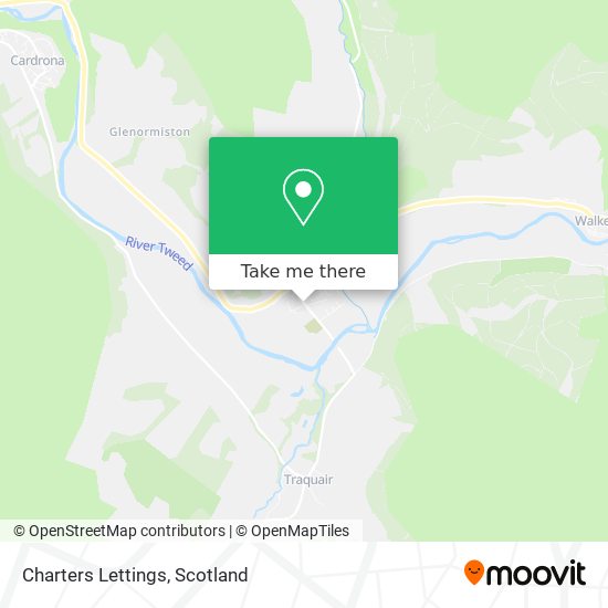 Charters Lettings map