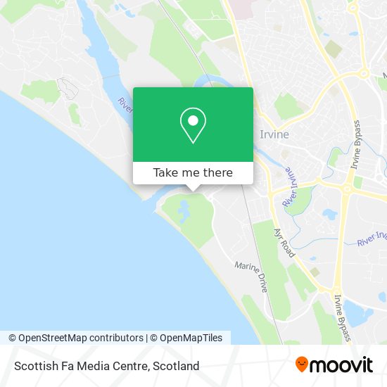 Scottish Fa Media Centre map