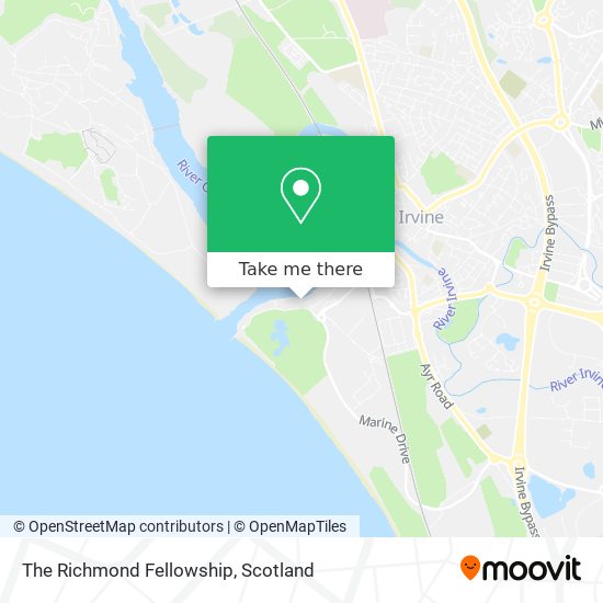 The Richmond Fellowship map