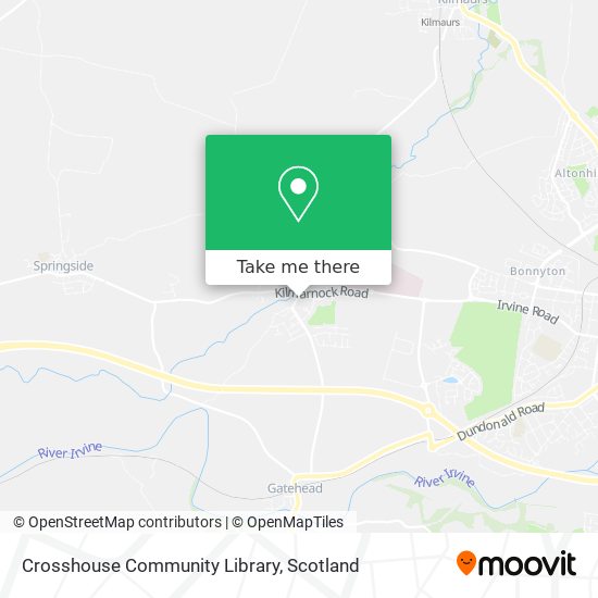 Crosshouse Community Library map