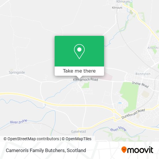 Cameron's Family Butchers map
