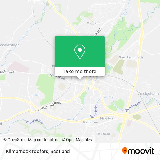 Kilmarnock roofers map