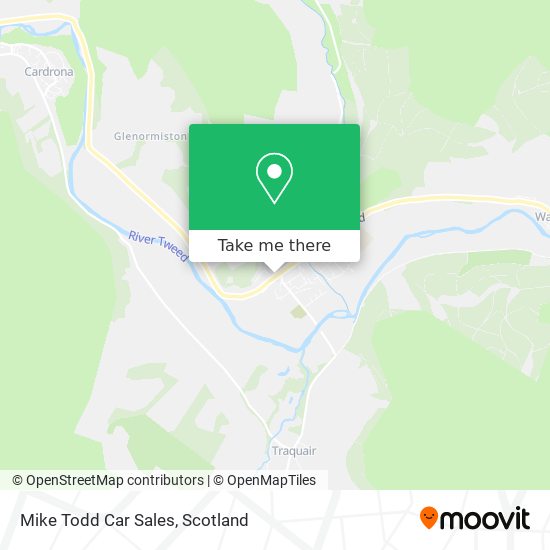 Mike Todd Car Sales map