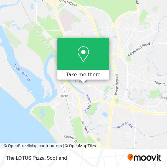 The LOTUS Pizza map
