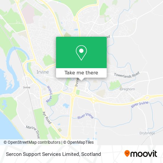 Sercon Support Services Limited map