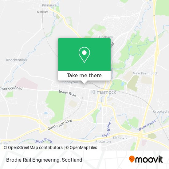 Brodie Rail Engineering map