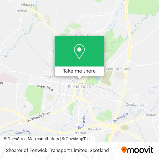 Shearer of Fenwick Transport Limited map