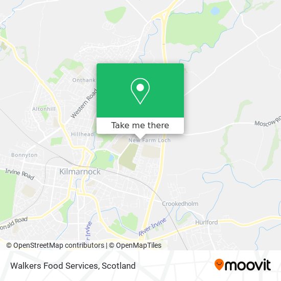 Walkers Food Services map