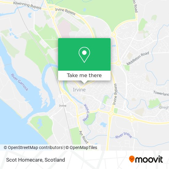 Scot Homecare map