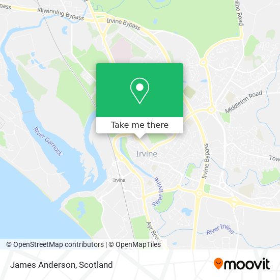 James Anderson map