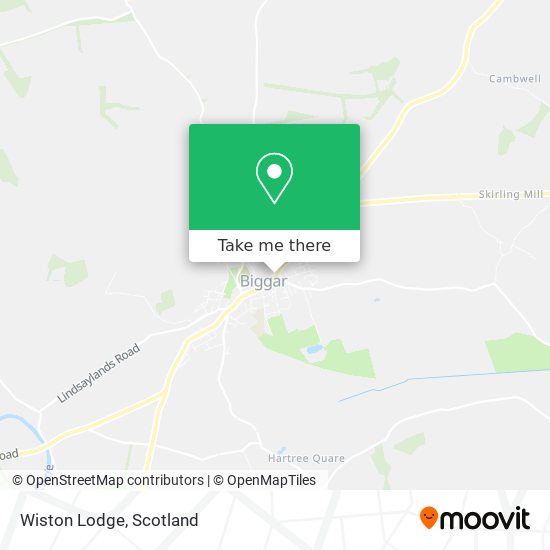Wiston Lodge map