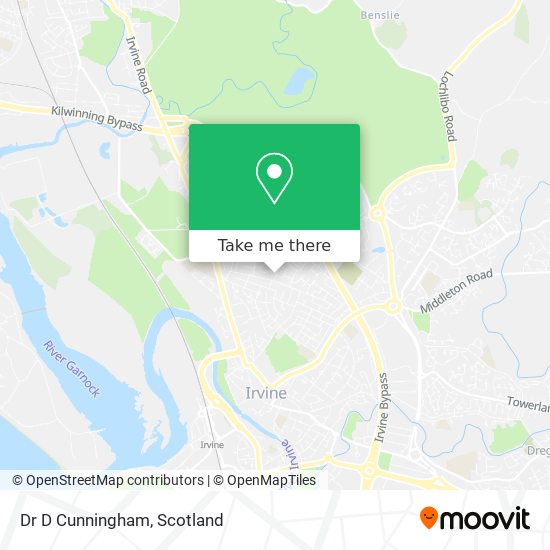 Dr D Cunningham map