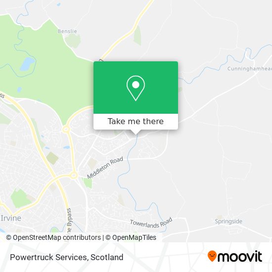 Powertruck Services map